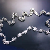 SG Liquid Metal Jewelry by Sergio Gutierrez CH8 – AS (antique silver finish) Necklace / Chain