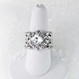 SG Liquid Metal ICR1-N Ice Collection (Chrome Finish) Ring by Sergio Gutierrez