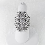 SG Liquid Metal ICR2-N Ice Collection (Chrome Finish) Ring by Sergio Gutierrez