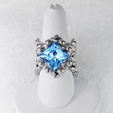 SG Liquid Metal ICR3-N Ice Collection (Chrome Finish) Ring by Sergio Gutierrez