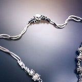SG Liquid Metal LEN 3971 – AS (antique silver finish) Necklace by Sergio Gutierrez