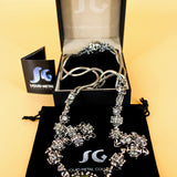 SG Liquid Metal LEN 3971 – AS (antique silver finish) Necklace by Sergio Gutierrez