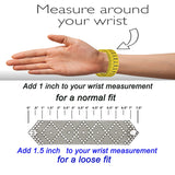 B4-N Chrome Finish Bracelet by Sergio Gutierrez