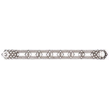 SG Liquid Metal MINI D-N Chrome Finish Bracelet by Sergio Gutierrez