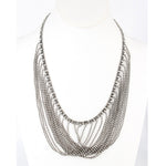 SG Liquid Metal N15-AS Antique Silver Necklace by Sergio Gutierrez