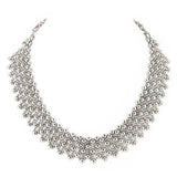 SG Liquid Metal N17-AS Antique Silver Necklace by Sergio Gutierrez