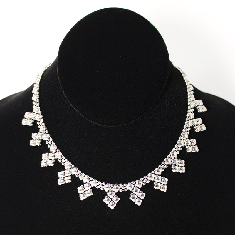 SG Liquid Metal Necklace J - SS (Stainless Steel Necklace) by Sergio Gutierrez