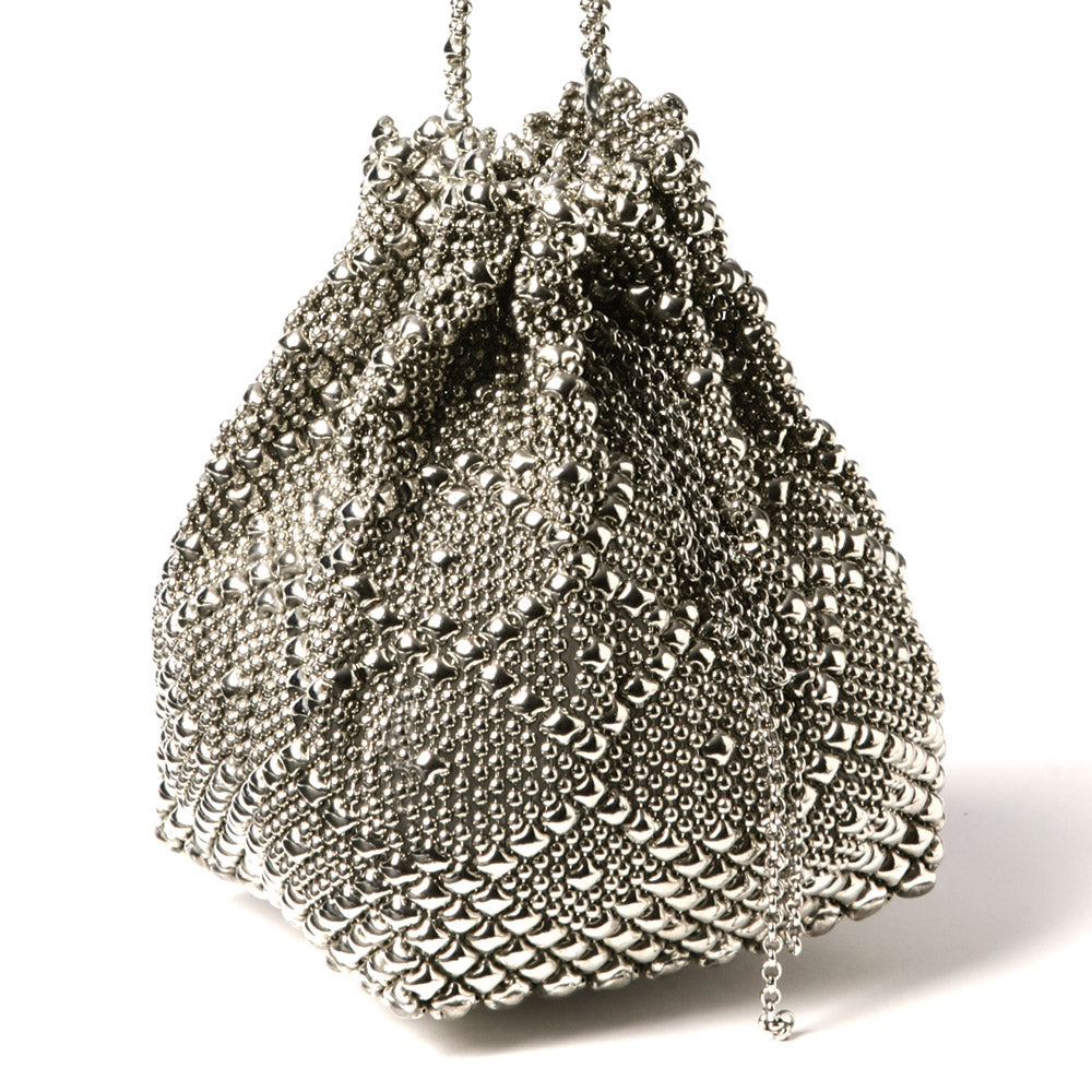 SG Liquid Metal Bag PS10 - Chrome Finish Bag by Sergio Gutierrez