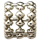SG Liquid Metal RING2 - AS Antique Silver Ring by Sergio Gutierrez