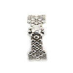 SG Liquid Metal RTB12-AS Antique Silver Bracelet with Swarovsky Crystals by Sergio Gutierrez