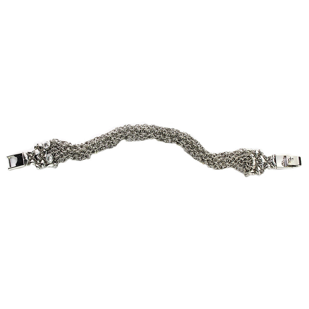 SG Liquid Metal SERPB2-N (Stainless Steel) Chainmail Bracelet by Sergio Gutierrez