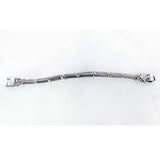 SG Liquid Metal SNB15-N Chrome Finish Bracelet with Gold 24K Pins and Zircons by Sergio Gutierrez
