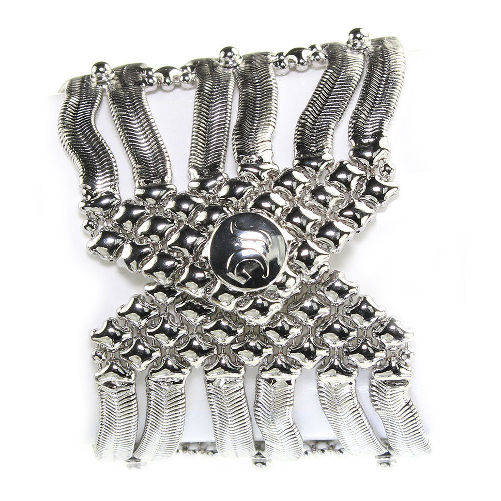 SG Liquid Metal SNB4-N Chrome Finish Bracelet by Sergio Gutierrez