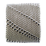 SG Liquid Metal TB27-N Chrome Finish Bracelet by Sergio Gutierrez