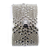SG Liquid Metal TB32-N Chrome Finish Bracelet by Sergio Gutierrez