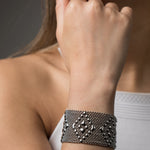 SG Liquid Metal TB32-N Chrome Finish Bracelet by Sergio Gutierrez