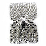 SG Liquid Metal TB33-N Chrome Finish BraceletSG Liquid Metal TB33-N Chrome Finish Bracelet by Sergio Gutierrez