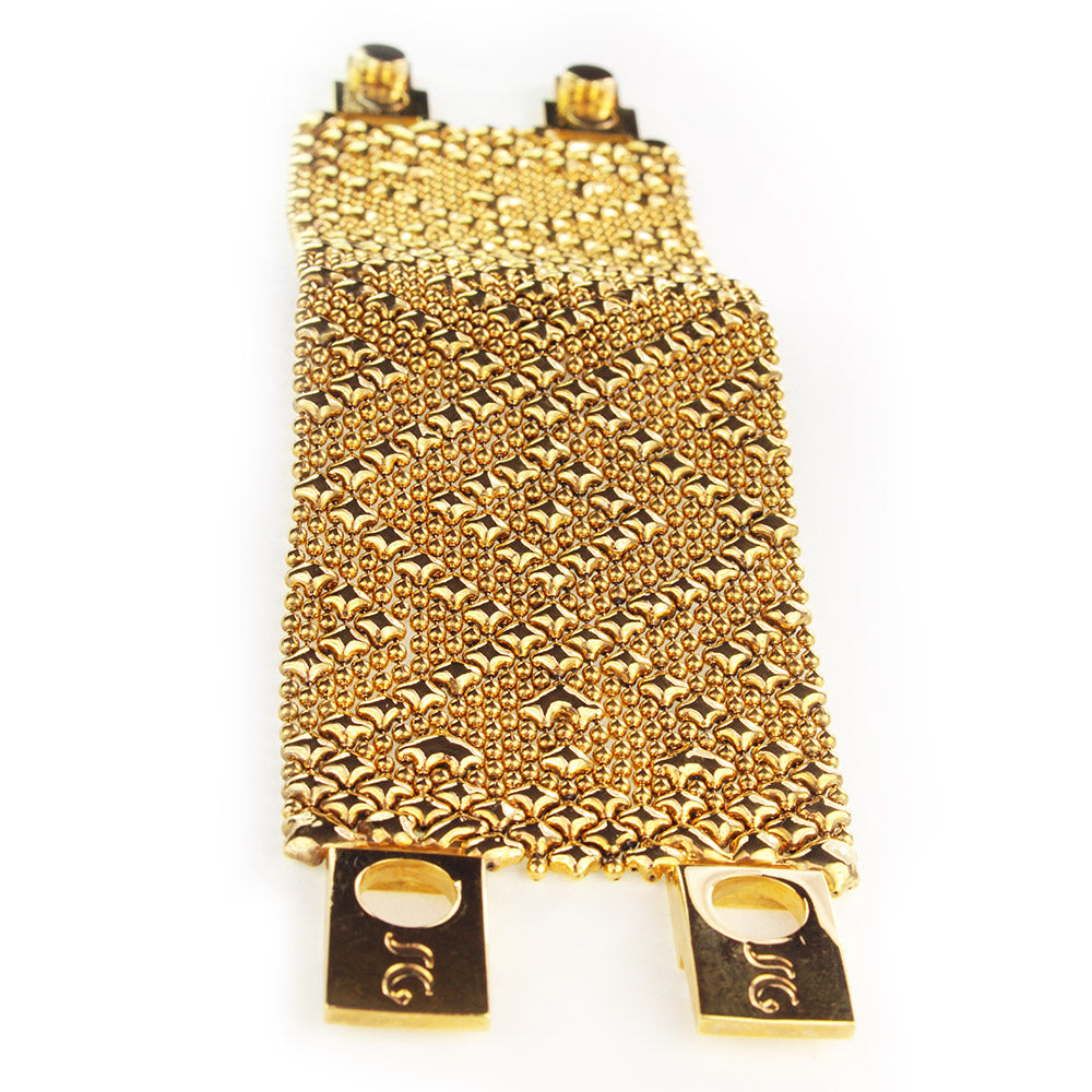 SG Liquid Metal TB40 – G24K Gold 24K Finish Bracelet by Sergio Gutierrez