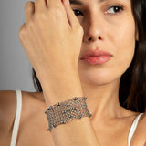 SG Liquid Metal CMB2-N (Chrome Finish) Bracelet by Sergio Gutierrez