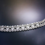 SG Liquid Metal LEC 3506 – AS (antique silver finish) Choker by Sergio Gutierrez