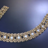 SG Liquid Metal LEC 3445 – AG (antique gold finish) Choker by Sergio Gutierrez