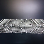 SG Liquid Metal Chainmail by Sergio Gutierrez CMB4 Z - AS (antique silver finish) Bracelet