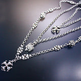 SG Liquid Metal LEN 3950 – AS (antique silver finish) Necklace by Sergio Gutierrez