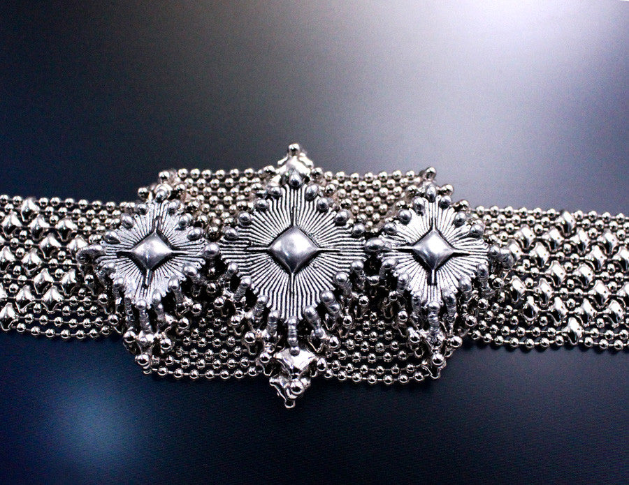 SG Liquid Metal XBelt 2 – Nickel Chrome Finish Belt by Sergio Gutierrez
