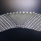SG Liquid Metal Chainmail CMB6 Z - AS (antique silver finish) Bracelet by Sergio Gutierrez
