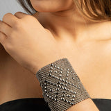 SG Liquid Metal B102-N (Chrome Finish) Bracelet by Sergio Gutierrez