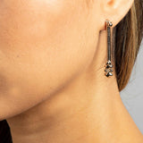 SG Liquid Metal SNE2-N (Chrome Finish) Earring by Sergio Gutierrez