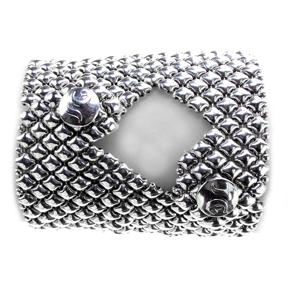 SG Liquid Metal B102-N (Chrome Finish) Bracelet by Sergio Gutierrez