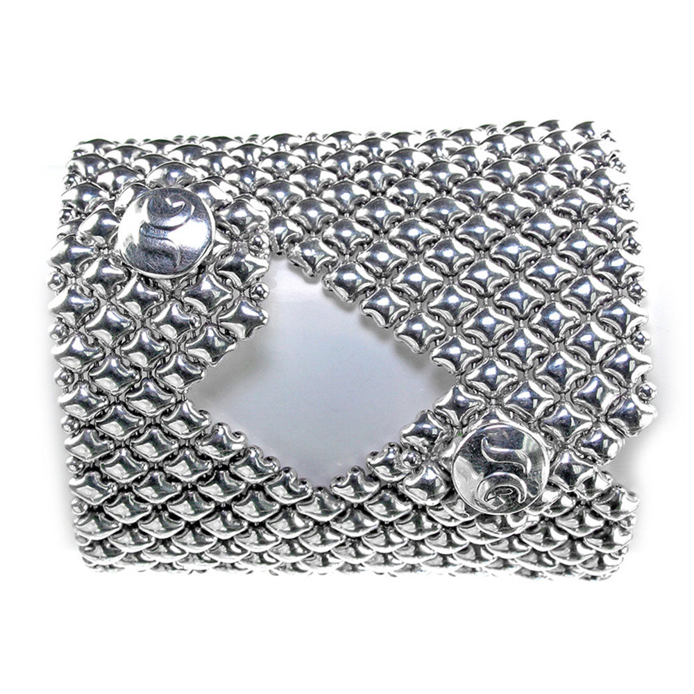 SG Liquid Metal B103-N (Chrome Finish) Bracelet by Sergio Gutierrez