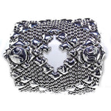 SG Liquid Metal B106-N (Chrome Finish) Bracelet by Sergio Gutierrez