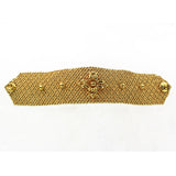 SG Liquid Metal B96-AG (ANTIQUE GOLD FINISH) Bracelet by Sergio Gutierrez