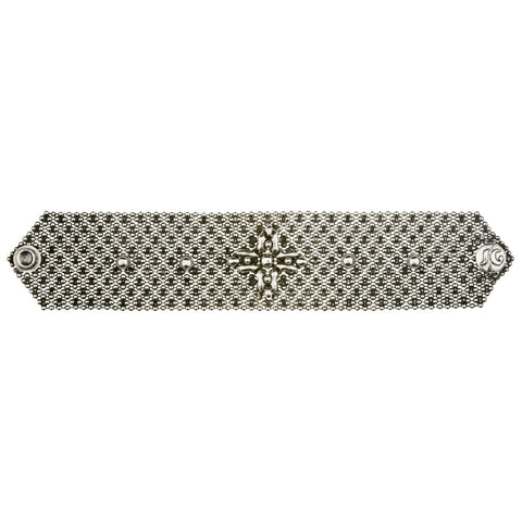 SG Liquid Metal B96-AS (Antique Silver Finish) Bracelet by Sergio Gutierrez