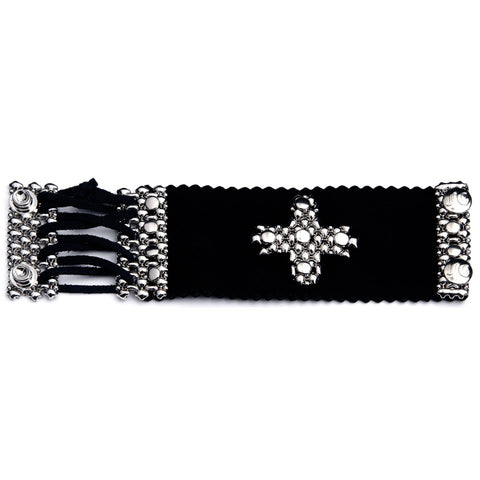 SG Liquid Metal MAA3 (Chrome Finish) Leather Bracelet by