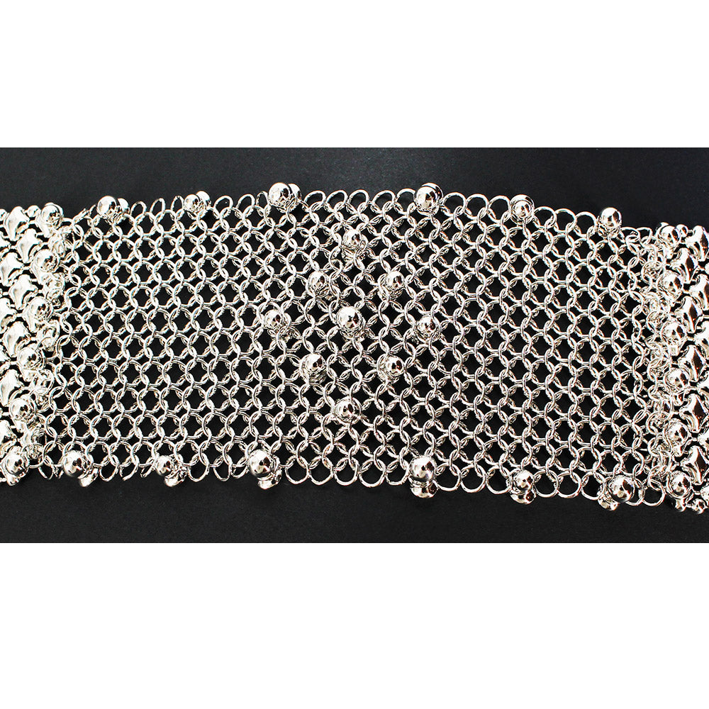 SG Liquid Metal CMB3-N (Chrome Finish) Bracelet by Sergio Gutierrez