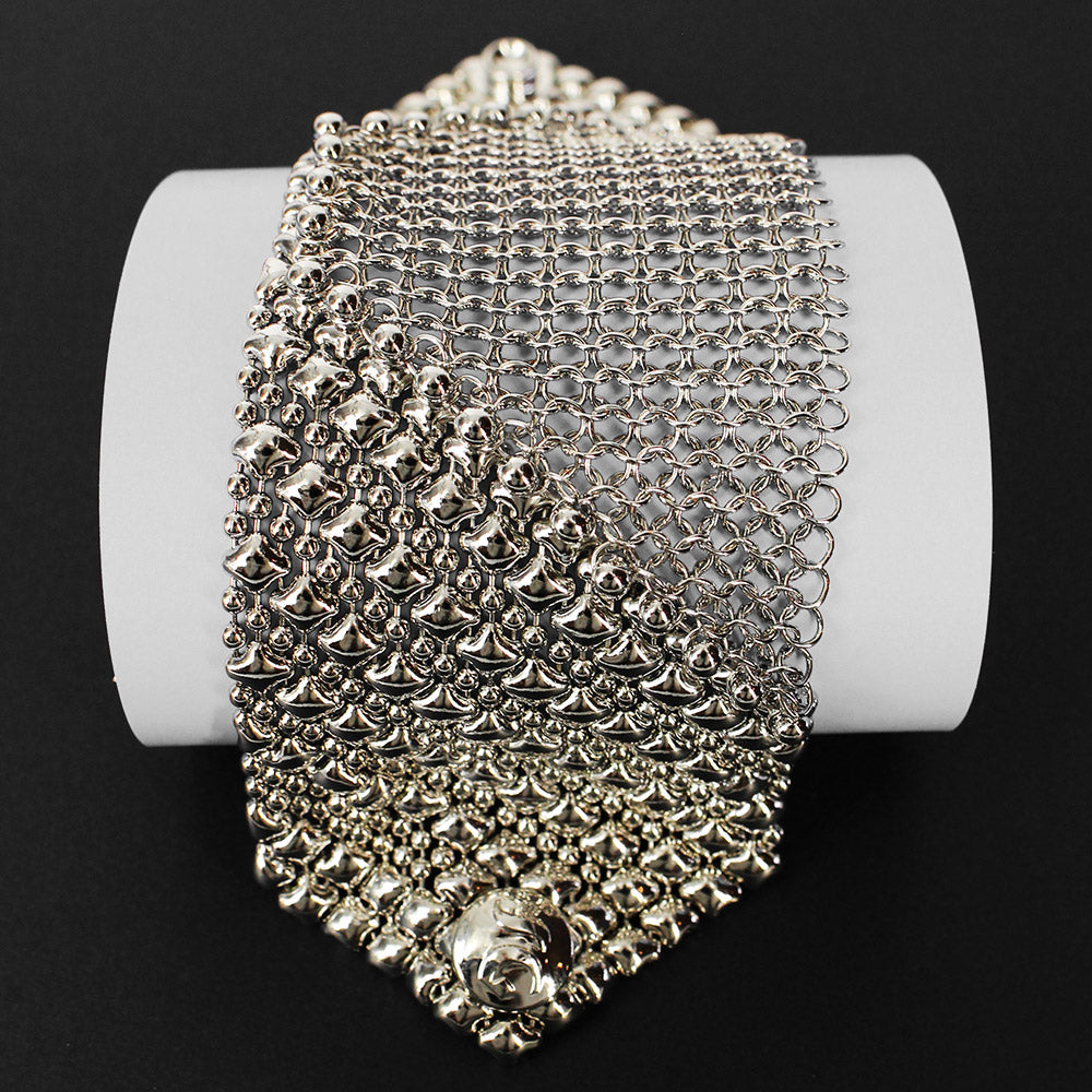 SG Liquid Metal CMB6-N (Chrome Finish) Bracelet by Sergio Gutierrez
