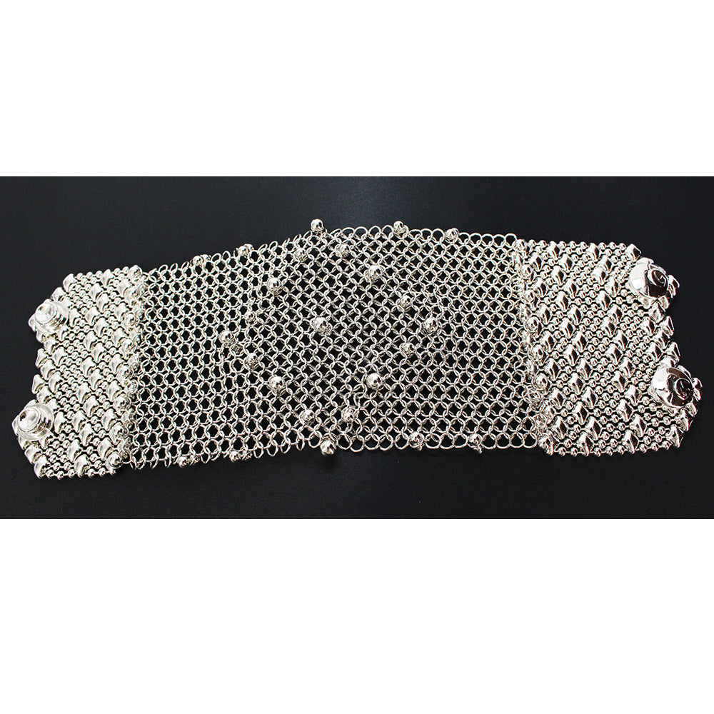 SG Liquid Metal CMB8-N (Chrome Finish) Bracelet by Sergio Gutierrez