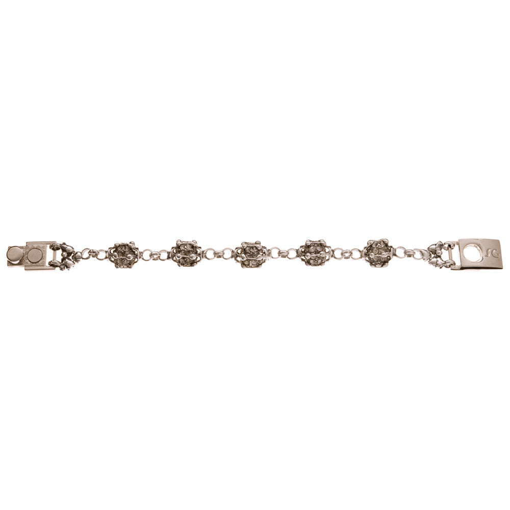 SG Liquid Metal RTB25-AS (Antique Silver Finish) Bracelet by Sergio Gutierrez