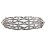 SG Liquid Metal SNB4-AS (Antique Silver Finish) Bracelet by Sergio Gutierrez