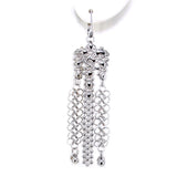 SG Liquid Metal CME2-N (Chrome Finish) Earrings by Sergio Gutierrez