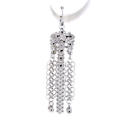 SG Liquid Metal CME2-N (Chrome Finish) Earrings by Sergio Gutierrez