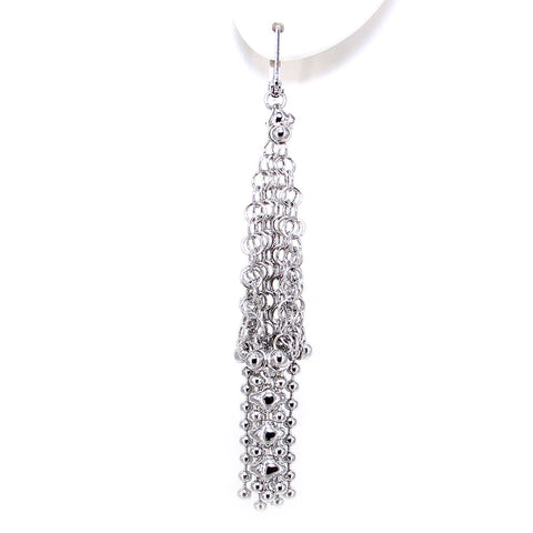 SG Liquid Metal CME3-N (Chrome Finish) Earrings by Sergio Gutierrez
