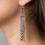 SG Liquid Metal CME3-N (Chrome Finish) Earrings by Sergio Gutierrez