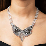 SG Liquid Metal CMNECK4-N (Chrome Finish) Necklace by Sergio Gutierrez