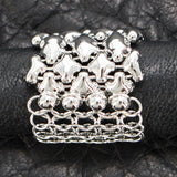 SG Liquid Metal CMRING1-N (Chrome Finish) Ring by Sergio Gutierrez